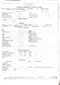 Clinic cards blessings chib